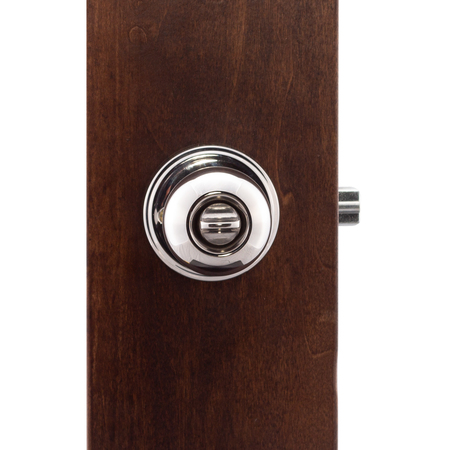 Copper Creek Ball Knob Keyed Entry Function, Polished Stainless BK2040PS